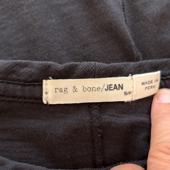 rag & bone Black Long Sleeve Women's Top - Picture 5 of 5